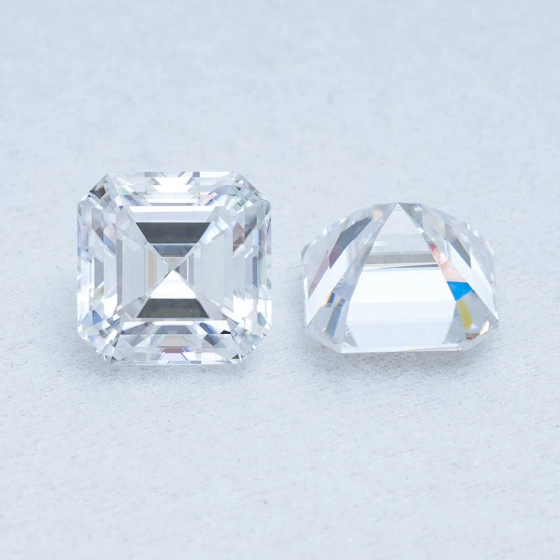 Asscher Moissanite Diamond factory