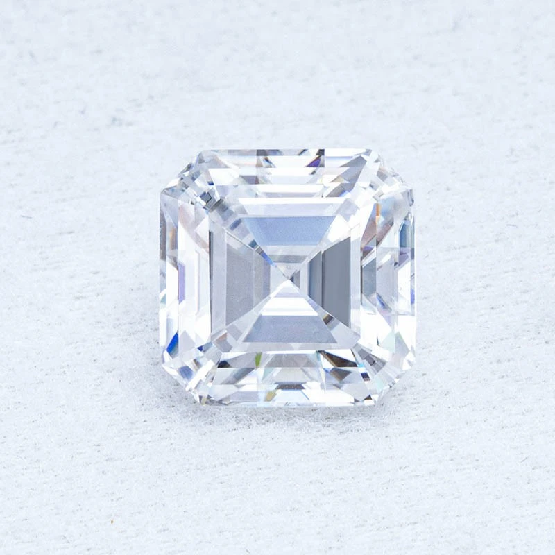 Asscher Moissanite Diamond price